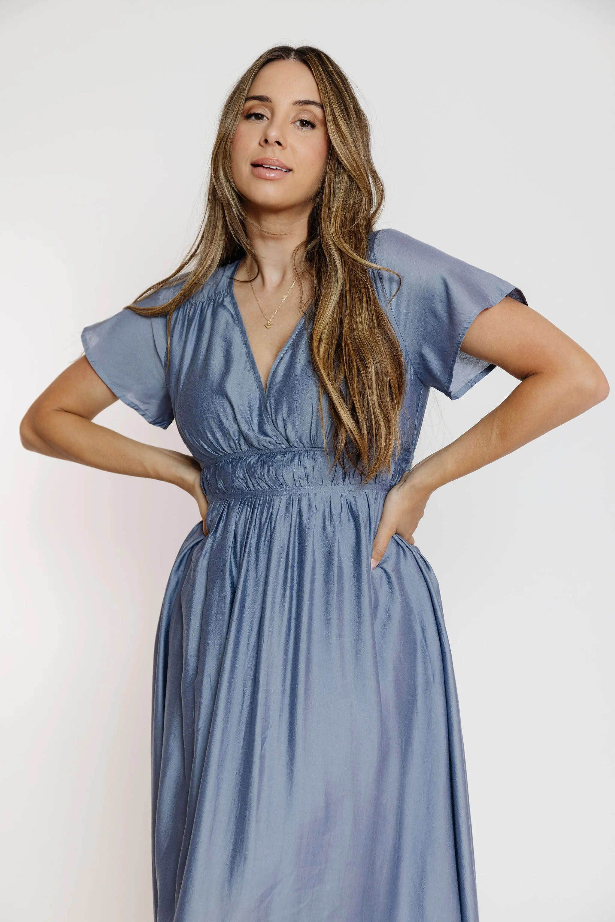 Weekend Dreams Dress in D. Blue