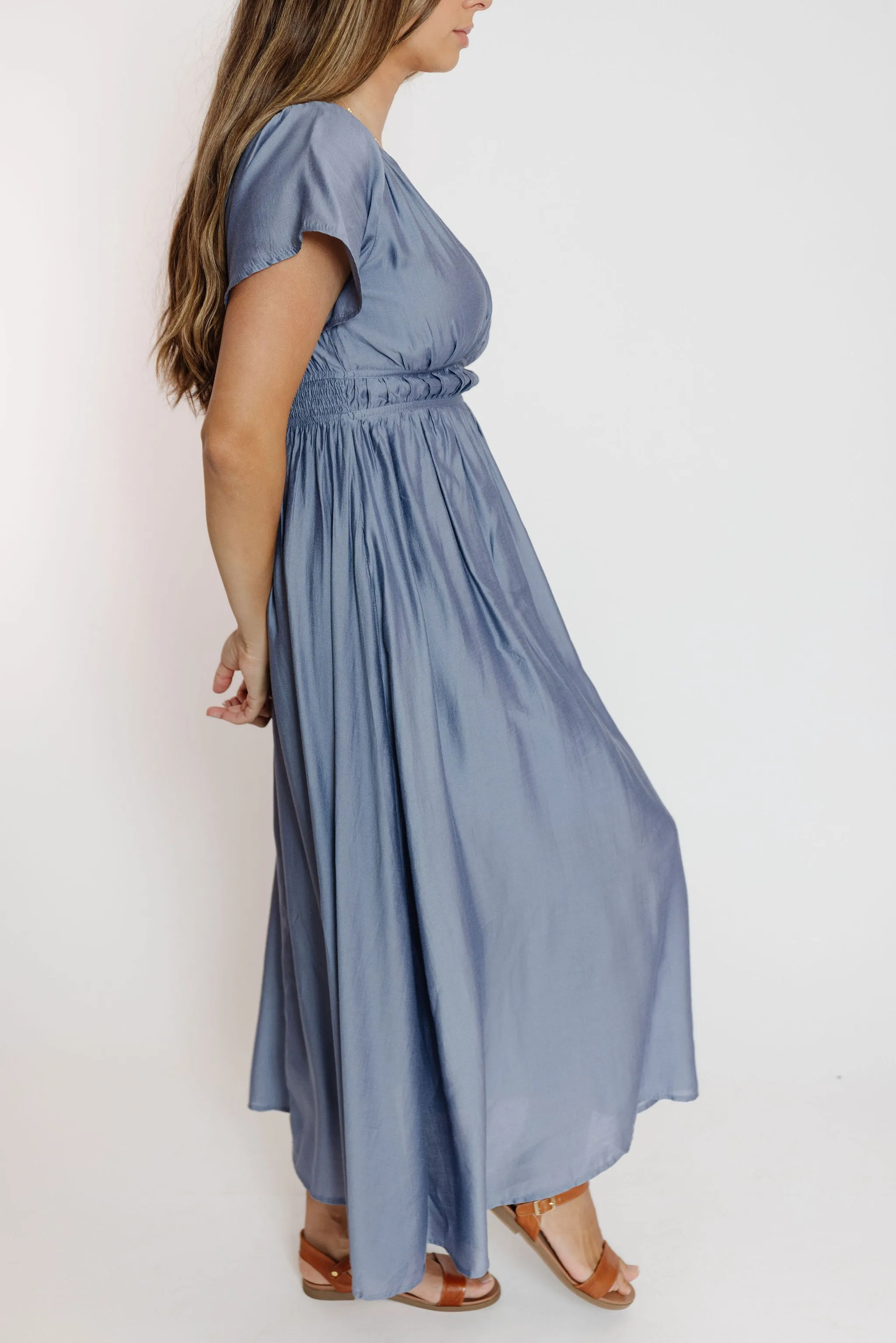 Weekend Dreams Dress in D. Blue