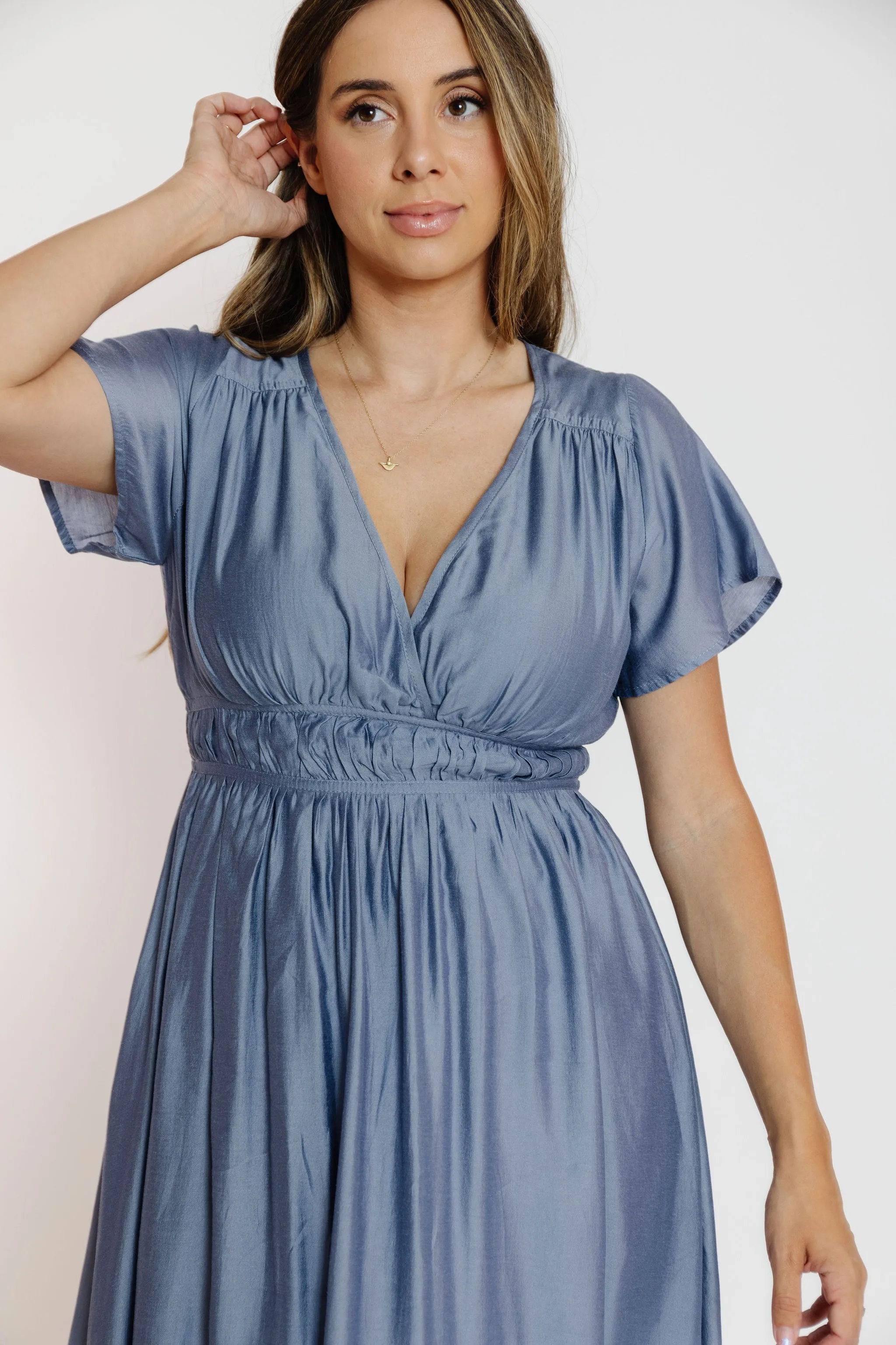 Weekend Dreams Dress in D. Blue