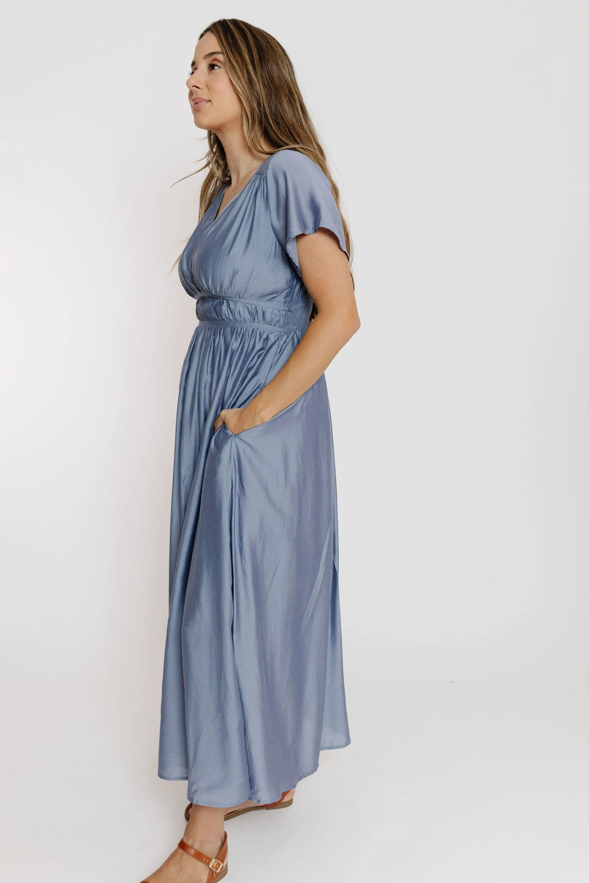 Weekend Dreams Dress in D. Blue