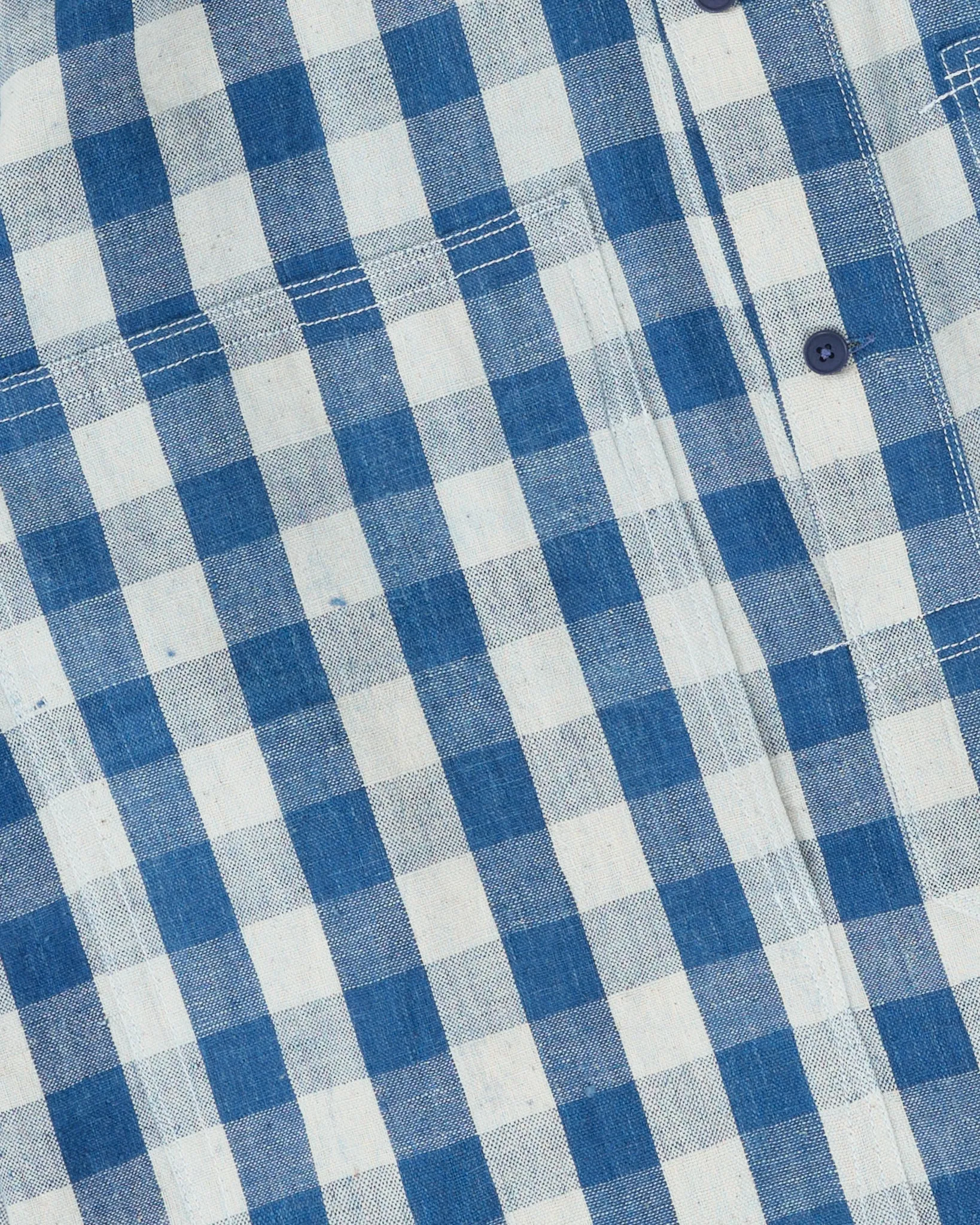 Work Shirt - Indigo Gingham Wonky-Wear