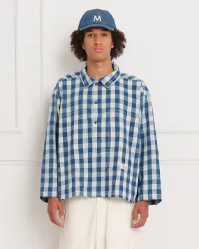 Work Shirt - Indigo Gingham Wonky-Wear